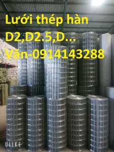 Lưới thép hàn mạ kẽm D2,D2.5,D3,D4 ... giá sản xuất - 0914 143 288